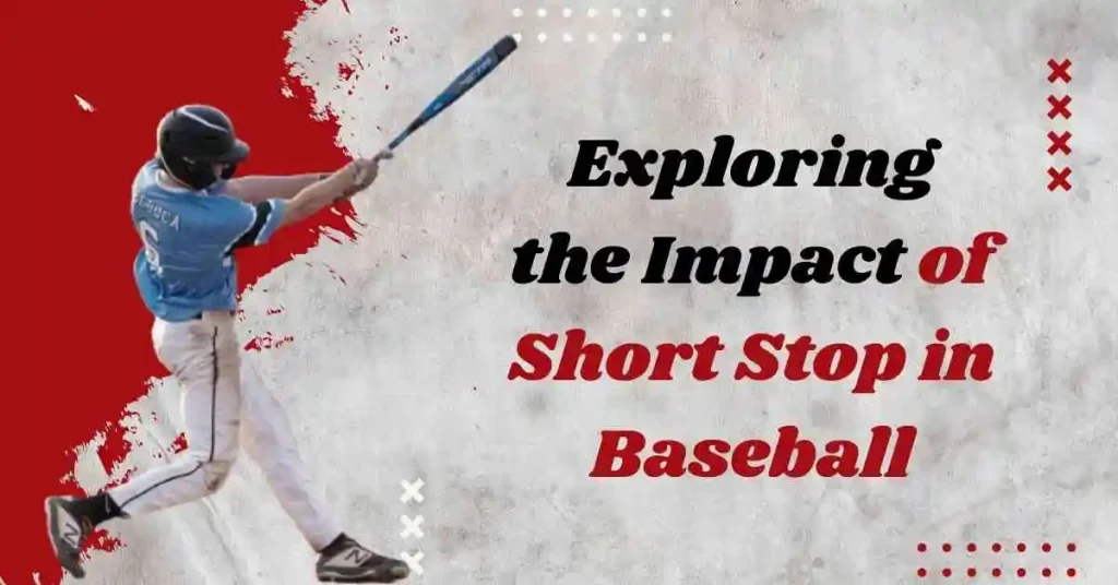  A baseball player swings a bat. Exploring the Impact of ShortStop in Baseball.